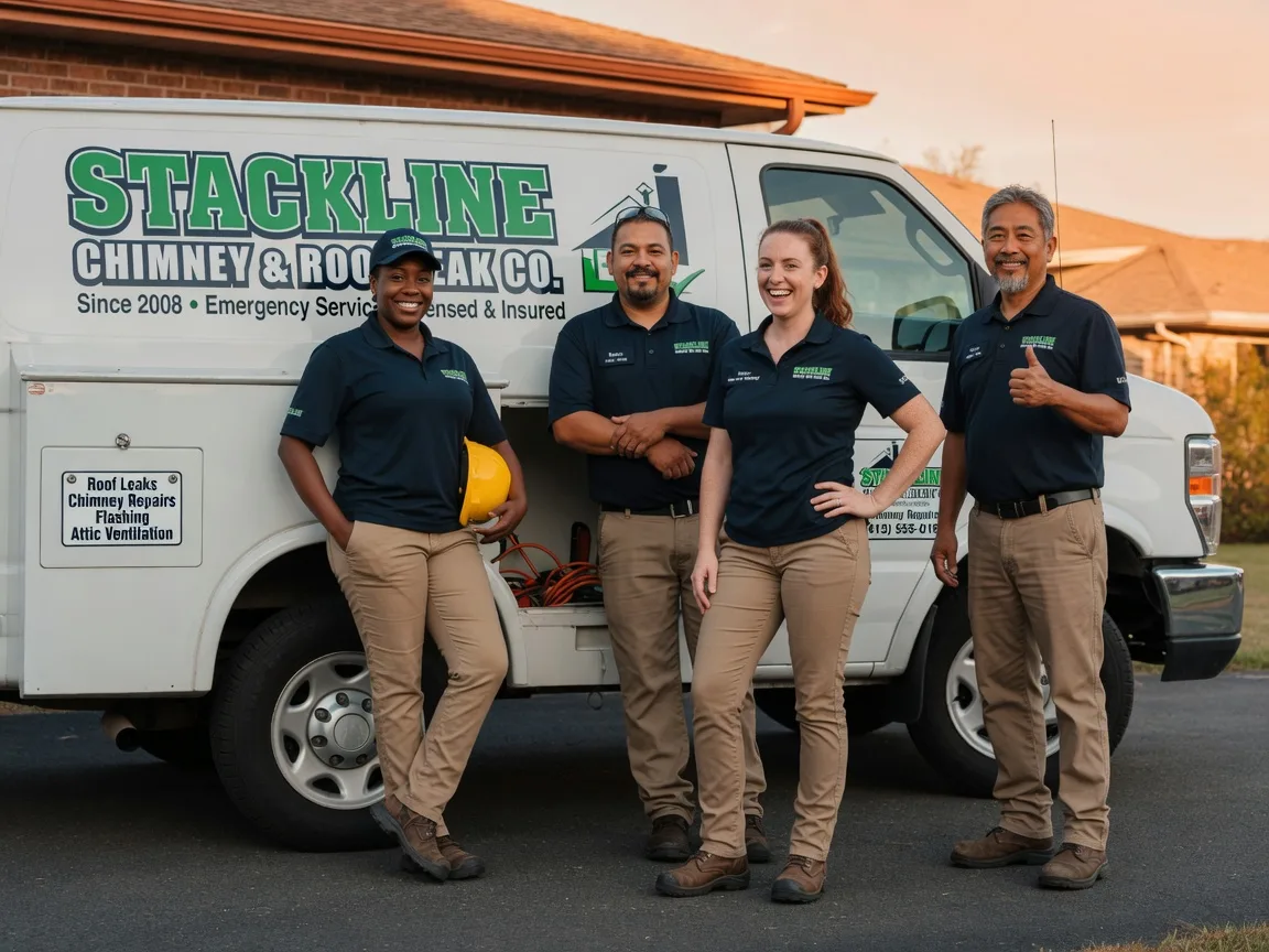 Chimney flashing repair company in Gantt, SC